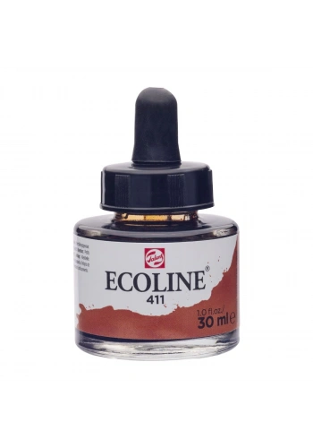 Talens Ecoline Sıvı Suluboya 30 ml. 411 Burnt Sienna