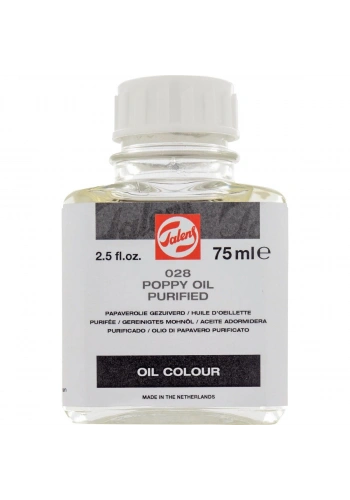 Talens Poppy Oil Purified 028 Saf Haşhaş Yağı 75 ml.