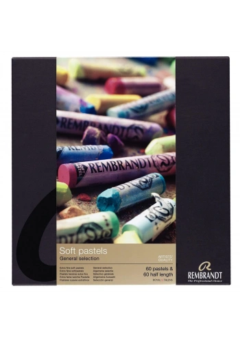 Talens Rembrandt Soft Pastel Boya Seti 120 Renk (60 Tam Boy+60 Yarım Boy)