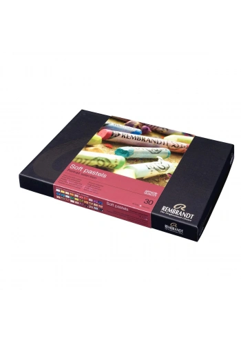 Talens Rembrandt Soft Pastel Boya Seti 30 Renk Tam Boy Portre