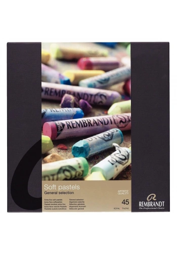 Talens Rembrandt Soft Pastel Boya Seti 45 Renk Tam Boy