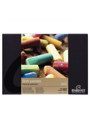 Talens Rembrandt Soft Pastel Boya Seti 60 Renk Yarım Boy