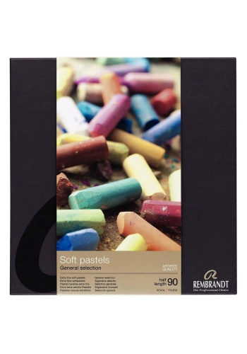Talens Rembrandt Soft Pastel Boya Seti 90 Renk Yarım Boy