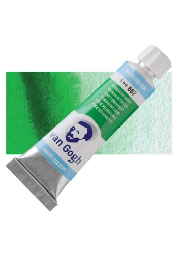 Talens Van Gogh 10 ml. Tüp Sulu Boya 662 Permanent Green