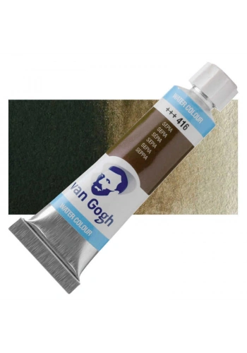Talens Van Gogh 10 ml. Tüp Sulu Boya 416 Sepia