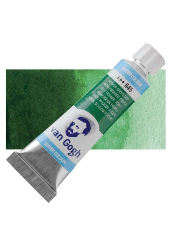 Talens Van Gogh 10 ml. Tüp Sulu Boya 645 Hooker Green Deep