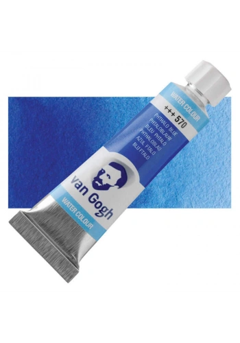 Talens Van Gogh 10 ml. Tüp Sulu Boya 570 Phthalo Blue