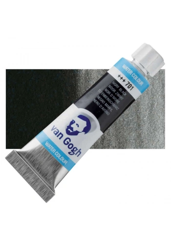 Talens Van Gogh 10 ml. Tüp Sulu Boya 701 Ivory Black