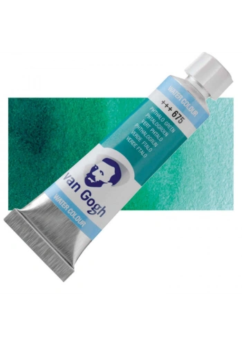 Talens Van Gogh 10 ml. Tüp Sulu Boya 675 Phthalo Green