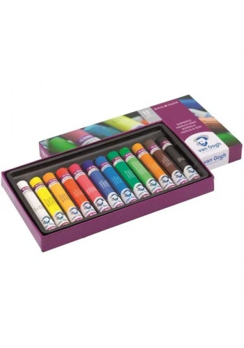 Talens Van Gogh Oil Pastels Yağlı Pastel Boya Seti 12 Renk