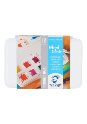 Talens Van Gogh Tablet Sulu Boya Seti 12 Renk Vibrant Colours