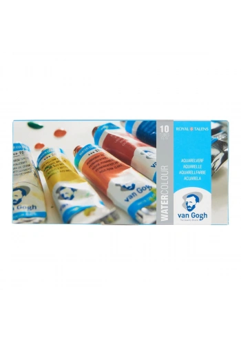 Talens Van Gogh Tüp Sulu Boya Seti 10 Renk x 10 ml. Karton Kutu