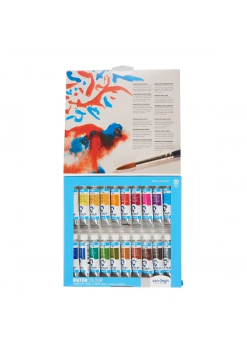Talens Van Gogh Tüp Sulu Boya Seti 20 Renk x 10 ml. Karton Kutu