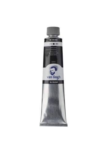 Talens Van Gogh Yağlı Boya 200 ml. 701 Ivory Black