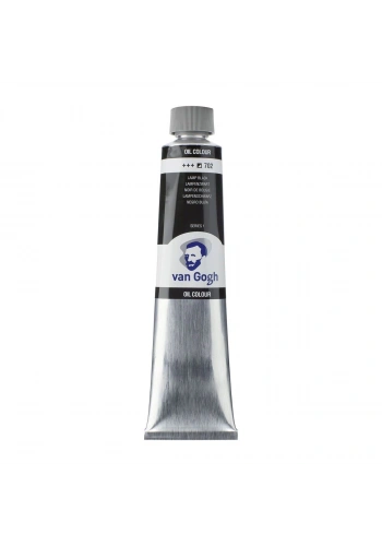 Talens Van Gogh Yağlı Boya 200 ml. 702 Lamp Black