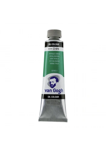 Talens Van Gogh Yağlı Boya 40 ml. 675 Phthalo Green