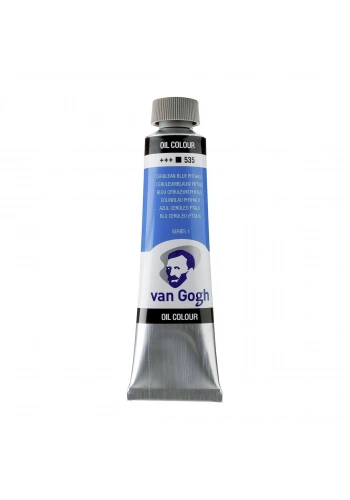 Talens Van Gogh Yağlı Boya 40 ml. 535 Cerulean Blue (Phthalo)