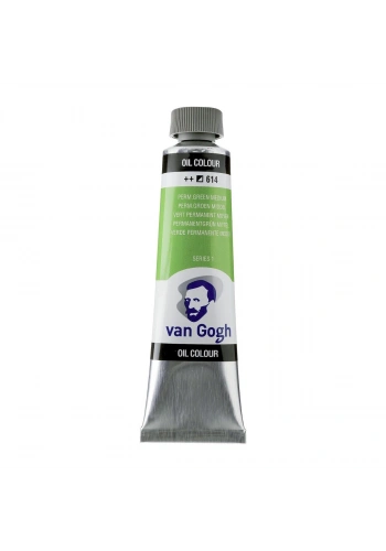 Talens Van Gogh Yağlı Boya 40 ml. 614 Permanent Green Medium