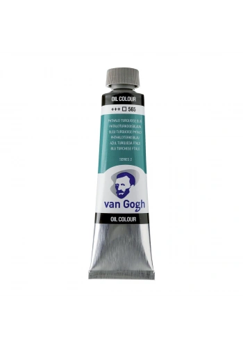 Talens Van Gogh Yağlı Boya 40 ml. 565 Phthalo Turquoise Blue