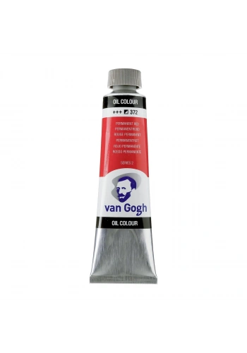 Talens Van Gogh Yağlı Boya 40 ml. 372 Permanent Red