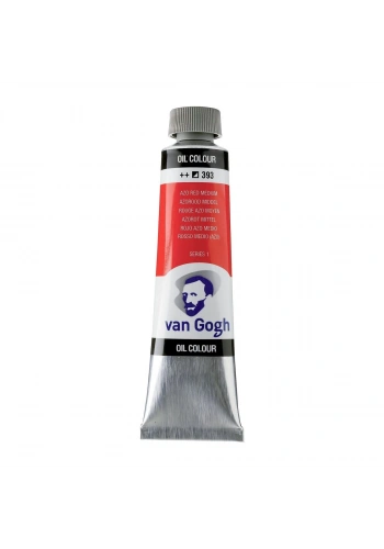 Talens Van Gogh Yağlı Boya 40 ml. 393 Azo Red Medium