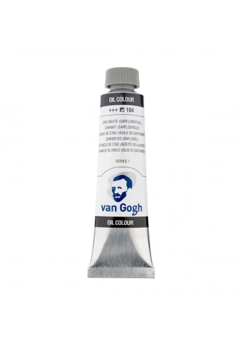 Talens Van Gogh Yağlı Boya 40 ml. 104 Zinc White