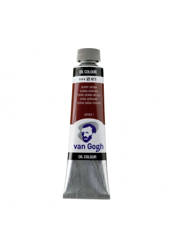 Talens Van Gogh Yağlı Boya 40 ml. 411 Burnt Sienna