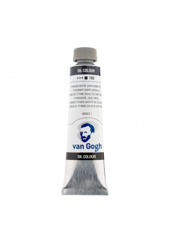 Talens Van Gogh Yağlı Boya 40 ml. 105 Titanium White