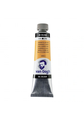 Talens Van Gogh Yağlı Boya 40 ml. 210 Cadmium Yellow Deep