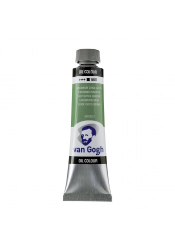 Talens Van Gogh Yağlı Boya 40 ml. 668 Chromium Oxide Green