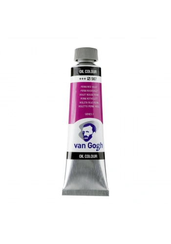 Talens Van Gogh Yağlı Boya 40 ml. 567 Permanent Red Violet