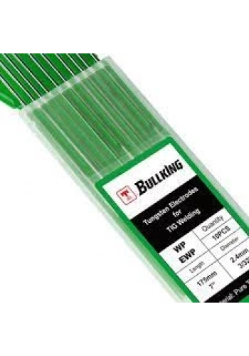 Tecnoweld TUNGSTEN ELECTRODE WP GREEN 2,4x150mm 10PCS - TW