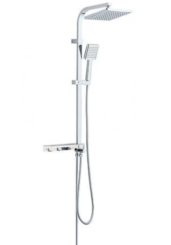 Tema Hill Tetra Robot Duş Seti Krom