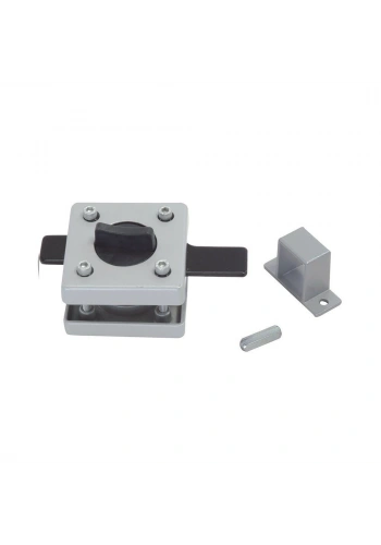 Tempo Islak Hacim Elemanı Alüminyum + Zamak Elektrostatik Kabin Kapı Kilidi 13-18 Mm