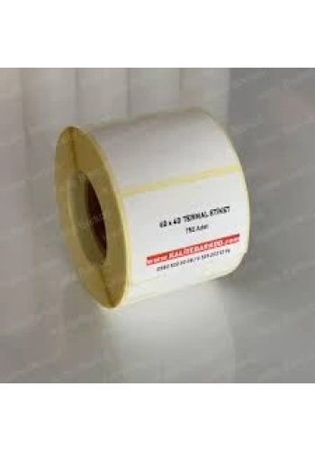 TERMAL BARKOD ETİKETİ 40X60 1000 ADET