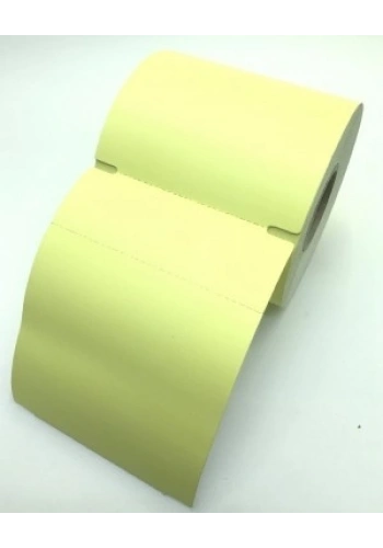 TERMAL KARTON RAF ETİKETİ SARI 135X100 300 ADET