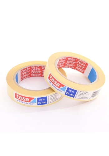 Tesa Çift Taraflı Bant Filmik Şeffaf 25x25 Mt 64621-00066-00