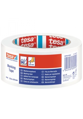 Tesa İkaz Bandı Yer İşaretleme Beyaz 33x50 60760-00094-15