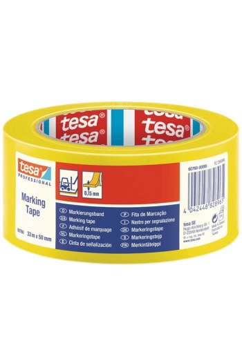 Tesa İkaz Bandı Yer İşaretleme Sarı 33x50 60760-00095-15