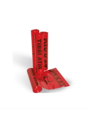 Tıbbi Atık Poşeti Rulo 55x60 Orta Boy ( 200 Adet )