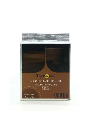 Tigertint Doğal Seramik Hamuru 500 gr Terracota