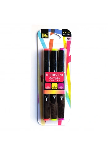 Tinge Marker 3lü Florasan Set