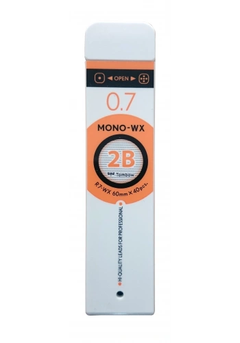 Tombow Mono WX Kalem Ucu 0,7mm 2B 40lı