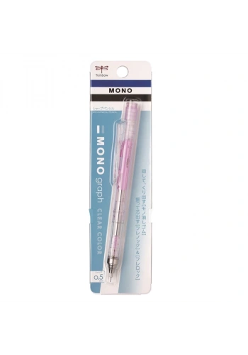 Tombow Versatil Kalem Mono Graph 0.5 MM Şeffaf Pembe
