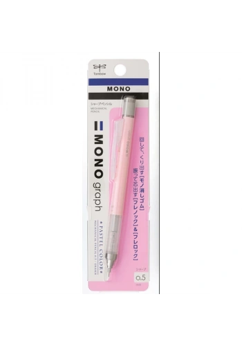 Tombow Versatil Kalem Mono Graph Pastel 0.5 MM Blisterli M.Pembe