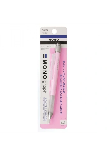 Tombow Versatil Kalem Mono Graph Pastel 0.5 MM Blisterli S.Pembe