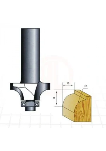 Topshop TH14455 BALIK SIRTI FREZE BIÇAĞI 12xR10 - TSP14455