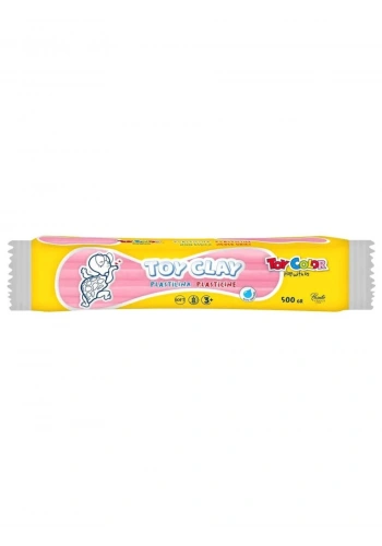Toy Color Plastilin Kurumayan Modelleme Hamuru 500 gr. Pembe