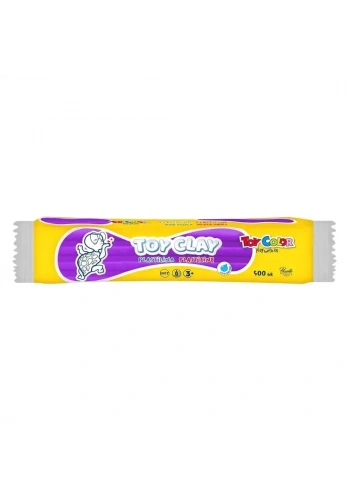 Toy Color Plastilin Kurumayan Modelleme Hamuru 500 gr Mor 1009.019