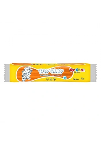 Toy Color Plastilin Kurumayan Modelleme Hamuru 500 gr Turuncu 1009.005